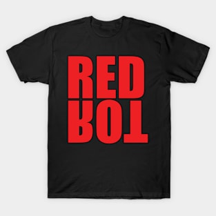 Red- Rot in German T-Shirt